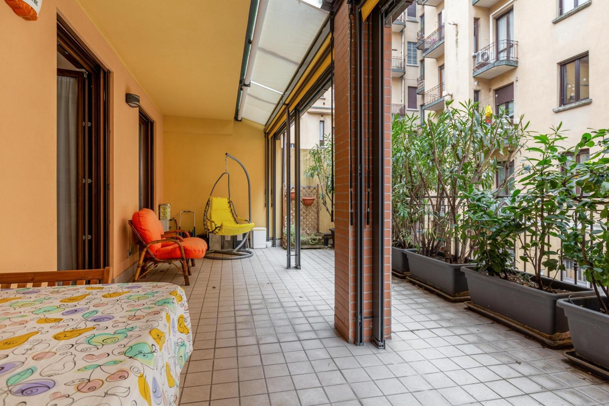 Corsica Huge Terrace Flats Apartment Milan Bagian luar foto