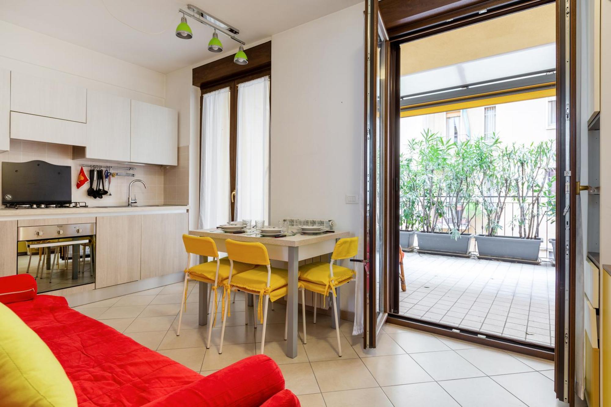 Corsica Huge Terrace Flats Apartment Milan Bagian luar foto