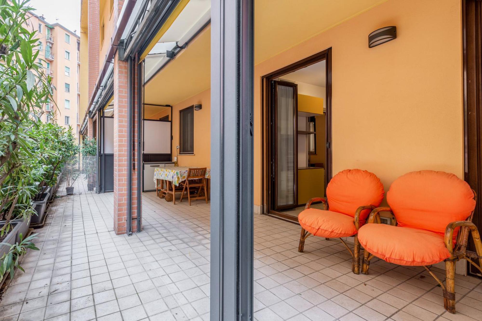 Corsica Huge Terrace Flats Apartment Milan Bagian luar foto